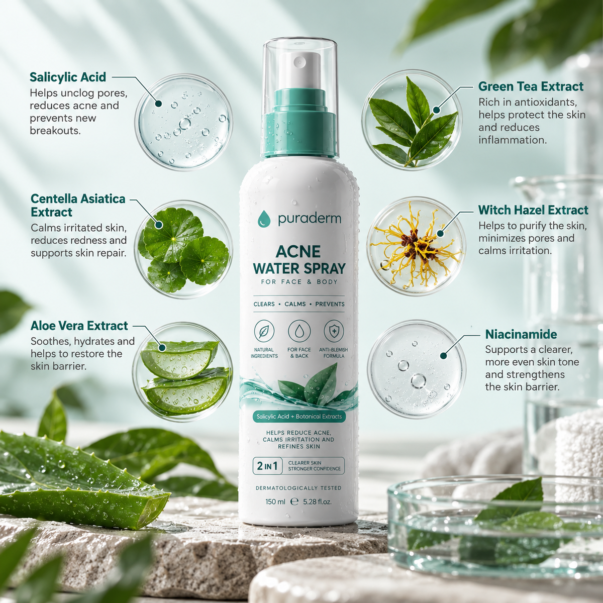 Puraderm™ Acne Spray